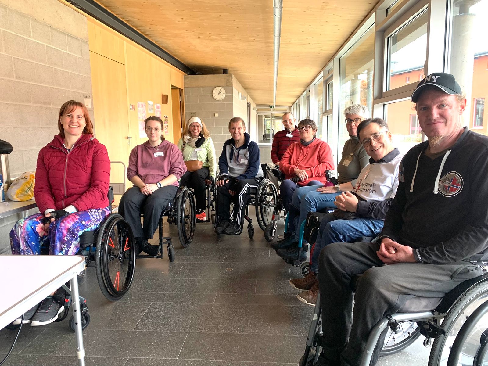 Praxisübung in einem inklusiven Selbstschutzseminar