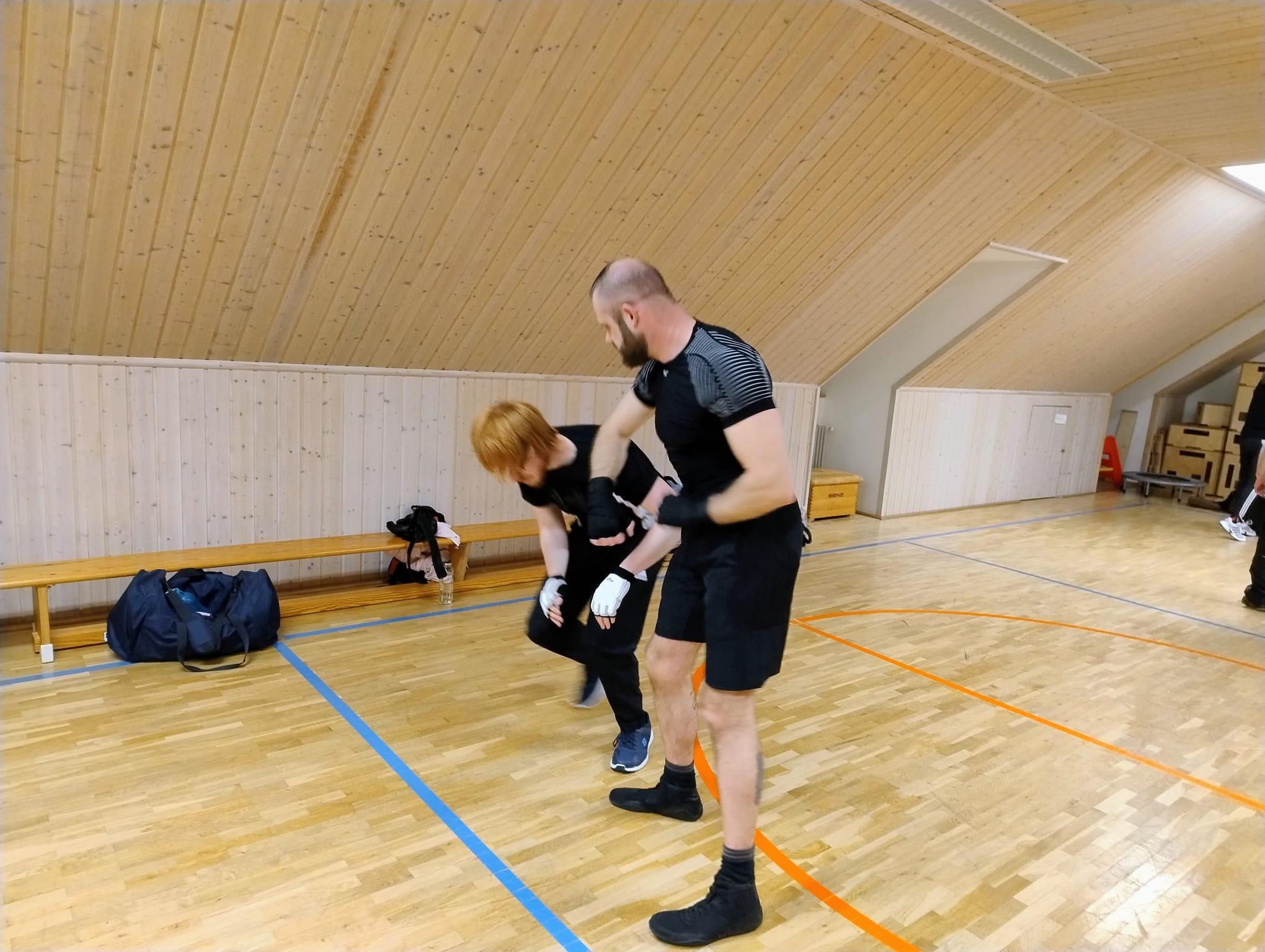 Assistant-Coach Andy beim KMC-Training