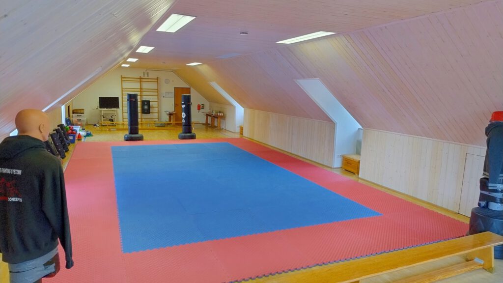 Bild der Trainingshalle