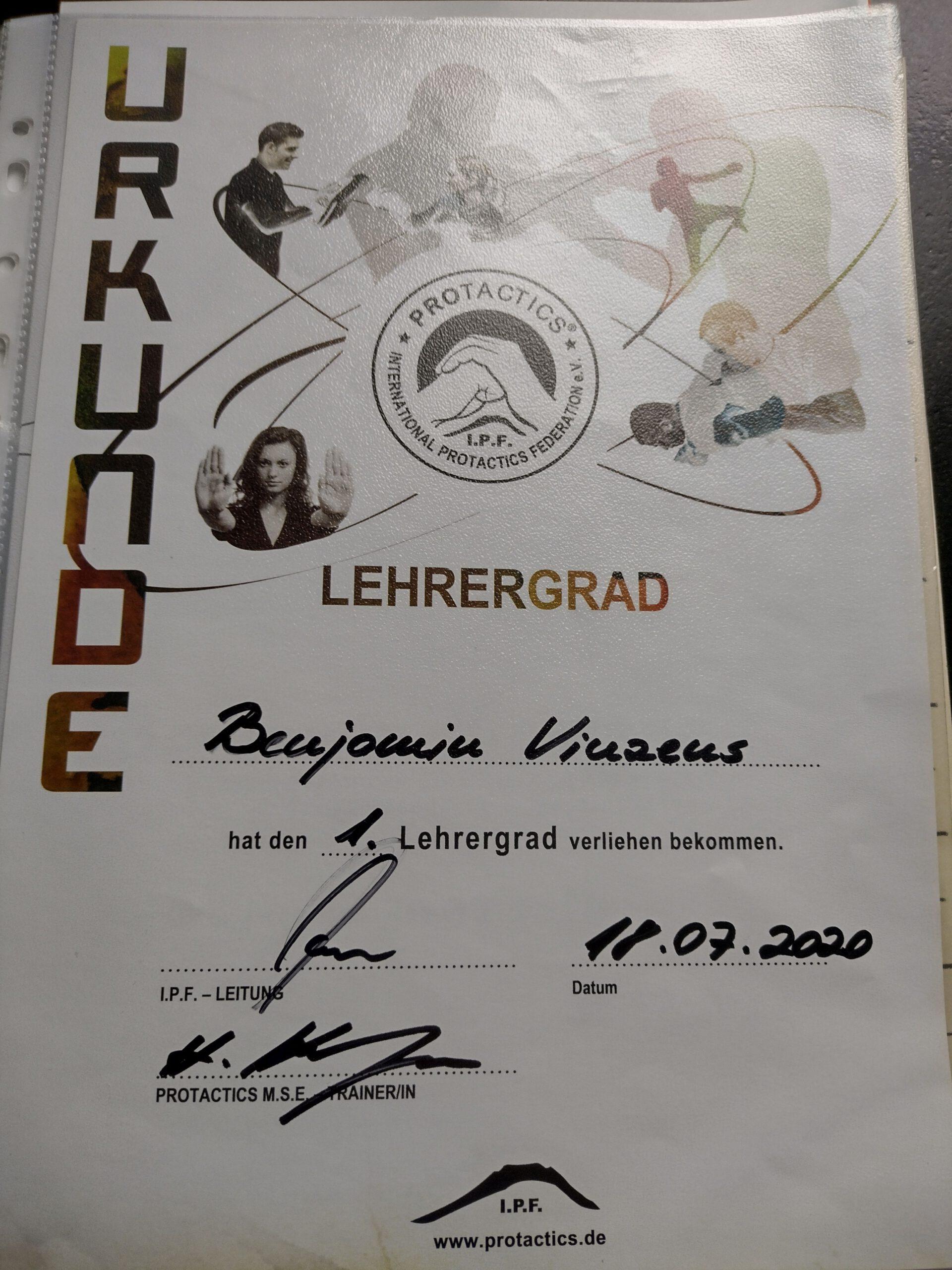 Protactics M.S.E Full Instructor