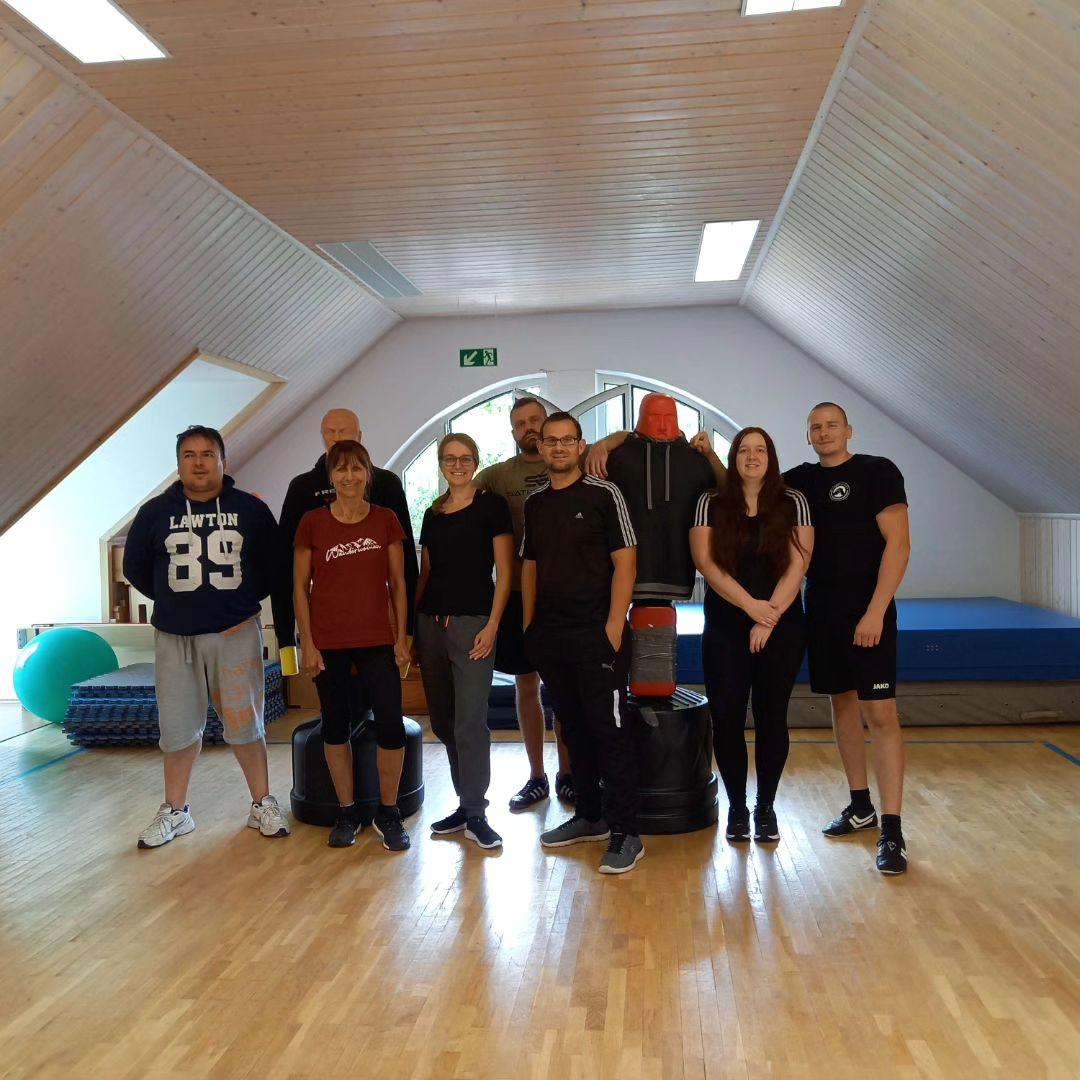 Abschlussgruppe eines Protactics-Combatives-Seminars