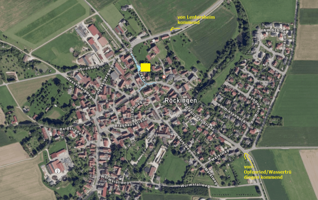 Skizze Parken fuer Krav Maga Kindertraining am Hesselberg
