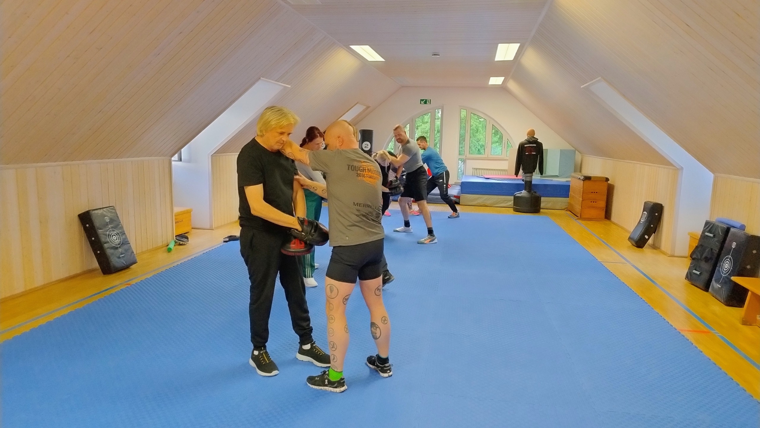 Partnerübung im KMC-Erwachsenentraining