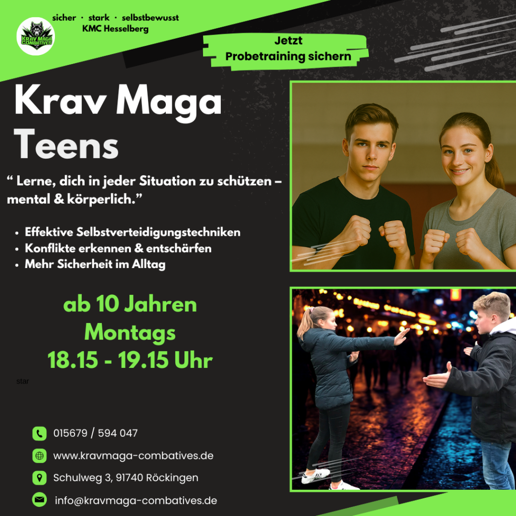 Informationsgrafik zum Jugendtraining bei KMC Hesselberg