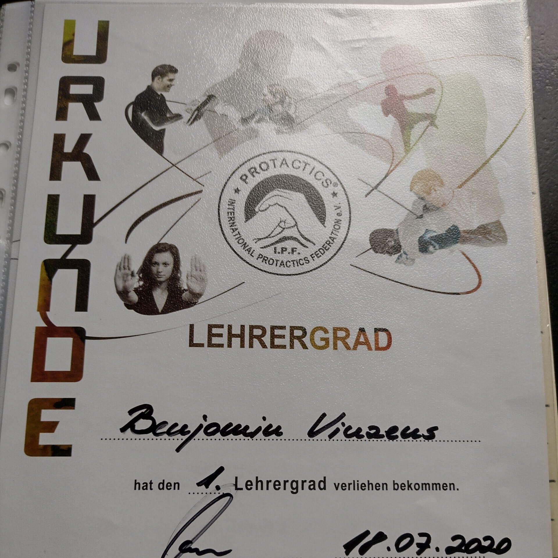 Fortbildungsnachweis Trainerteam